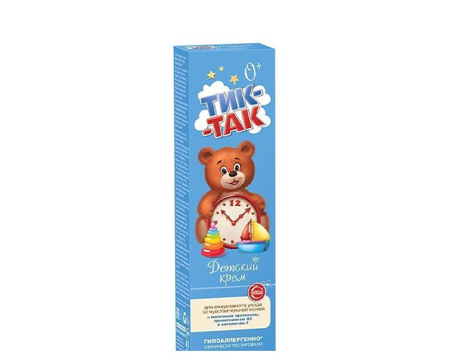 TIK-TAK baby cream with milk protein